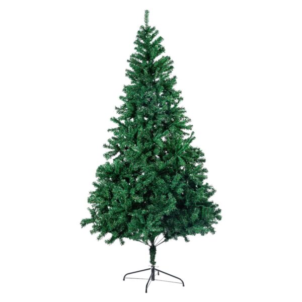 Aplusliving-Green Christmas Tree 1.5m Xmas Decor Full Abundant Look Easy Assembly Sturdy Sta