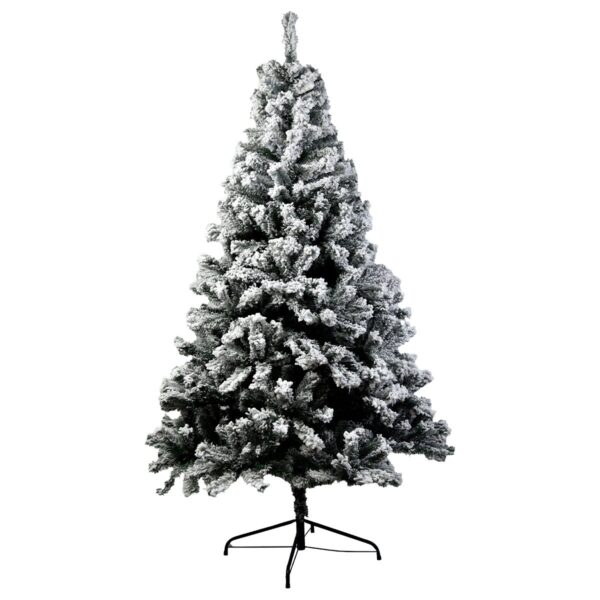 Aplusliving-Snow-Tipped Artificial Christmas Tree 1.5m 550 Tips Realistic Shape Easy Assembl