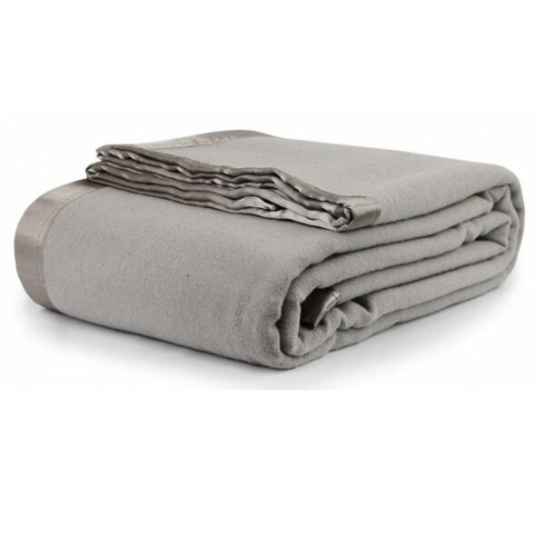 Aplusliving-Wool Blanket Platinum 400GSM 227x258cm Soft Warm Machine Washable