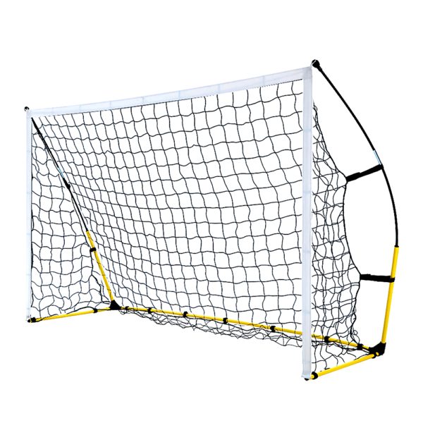 Aplusliving-8x5 Portable Soccer Goal Net Quick Setup Durable Football Training Equipment