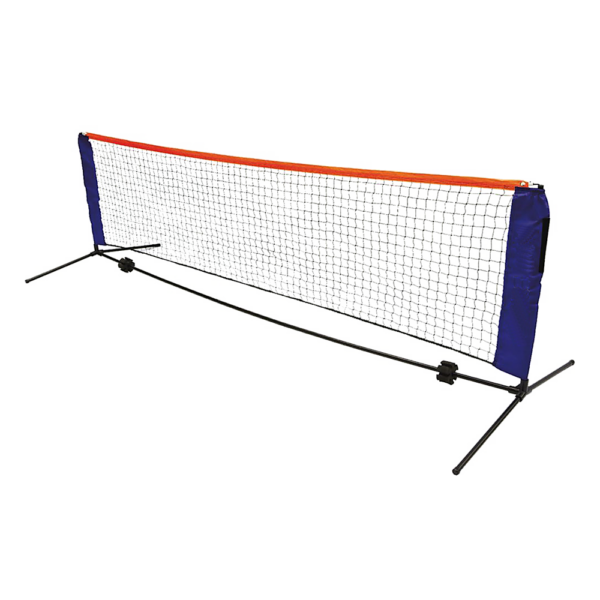 Aplusliving-Tennis net set portable 6m blue easy assembly lightweight durable