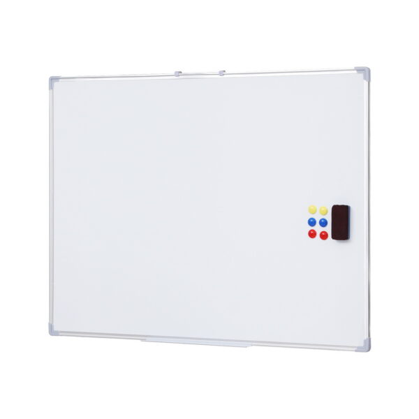 Aplusliving-Magnetic Whiteboard 90x120cm Erase Board Marker Eraser Tray Home Office School