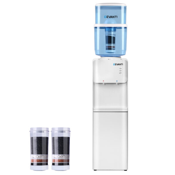 Aplusliving-Water Cooler Dispenser Hot Cold Taps Large Capacity Purifier Filter Replacement