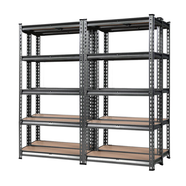 Aplusliving-Industrial Steel Warehouse Racking Shelving Storage Rack Adjustable Garage Shelf