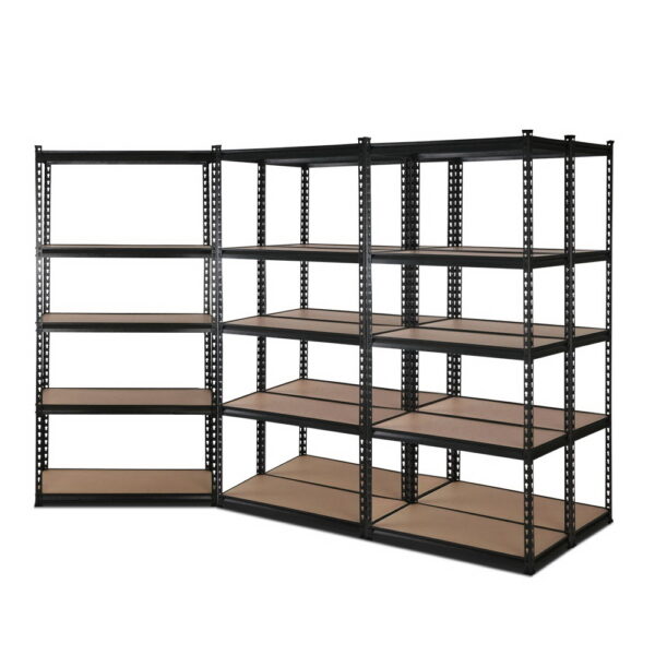 Aplusliving-High Grade Steel Warehouse Shelving Rack Adjustable Beams Heavy Duty Anti Rust B