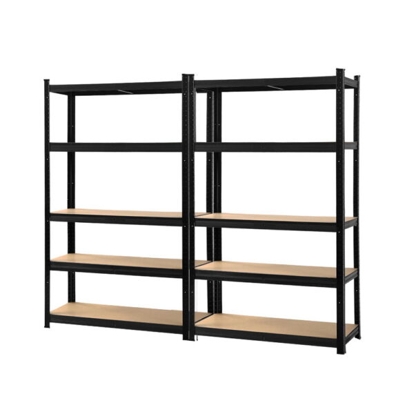 Aplusliving-Heavy Duty Warehouse Shelving Garage Storage Rack Adjustable Steel Metal Shelves