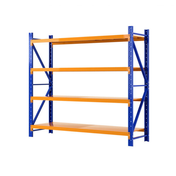 Aplusliving-Warehouse Shelving Garage Rack Storage Shelf 2m x 0.6m x 1.8m 200kg Capacity Ste