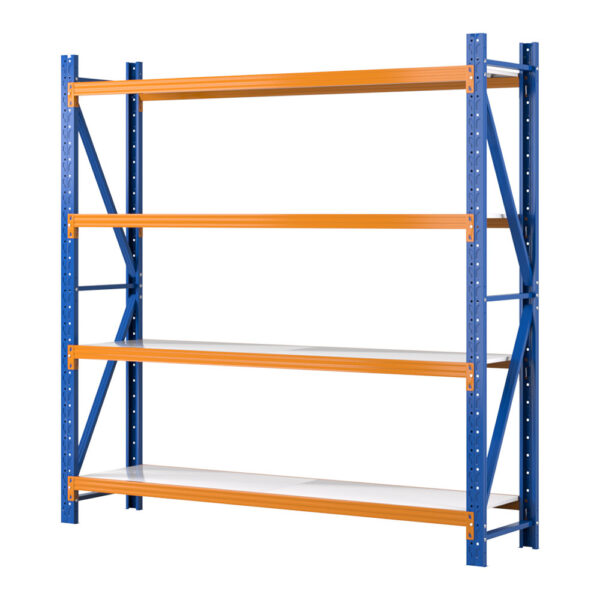 Aplusliving-Garage Shelving Warehouse Rack Pallet Storage Heavy Duty Steel Adjustable Height