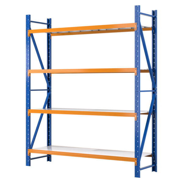 Aplusliving-Garage Shelving Warehouse Rack Pallet Storage Shelves Heavy Duty Adjustable Heig