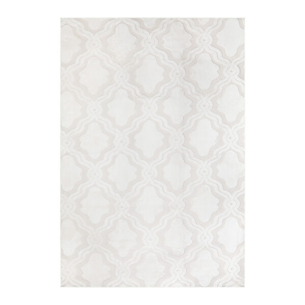 Aplusliving-Large Beige Area Rug 200x290cm Soft Plush Anti-Slip Home Decor