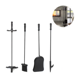 Aplusliving-Fireplace Tool Set 4 PC Fire
