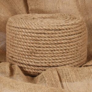Aplusliving-Rope 100% Jute 14 mm 100 m