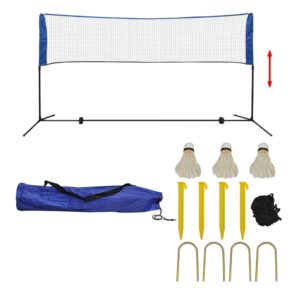 Aplusliving-Badminton Net Set with Shuttlecocks 300x155 cm
