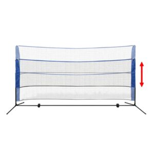 Aplusliving-Badminton Net Set with Shuttlecocks 300x155 cm