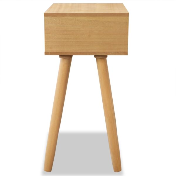 Aplusliving-Bedside Tables 2 pcs Solid Pinewood 40x30x61 cm Brown