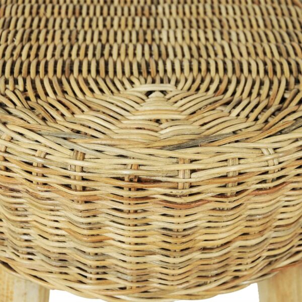Aplusliving-Hall Bench 110x35x45 cm Natural Rattan