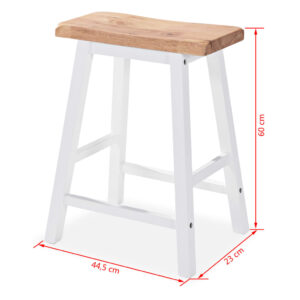 Aplusliving-Bar Set 3 Pieces MDF White