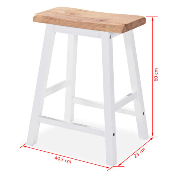 Aplusliving-Bar Set 3 Pieces MDF White