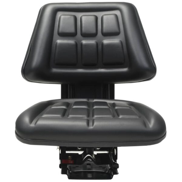 Aplusliving-Tractor Seat with Suspension Black