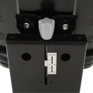 Aplusliving-Tractor Seat with Suspension Black