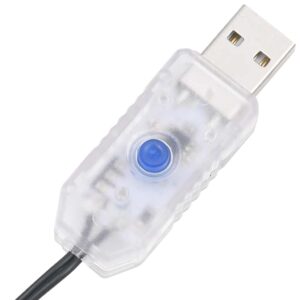 Aplusliving-Light String with 400 LEDs 40 m 8 Light Effects Warm White