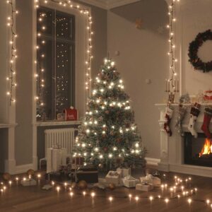 Aplusliving-Light String with 400 LEDs 40 m 8 Light Effects Warm White