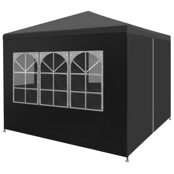 Aplusliving-Party Tent 3x3 m Anthracite