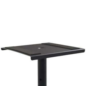 Aplusliving-Studio Monitor Speaker Stands 2 pcs Black Steel