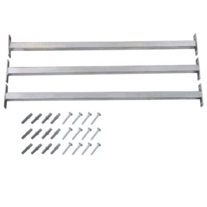 Aplusliving-Adjustable Security Window Bars 3 pcs 710-1200 mm