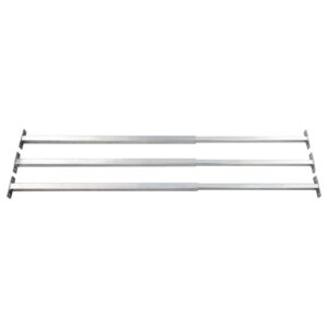 Aplusliving-Adjustable Security Window Bars 3 pcs 710-1200 mm