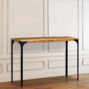 Aplusliving-Console Table 120x35x76 cm Solid Reclaimed Wood