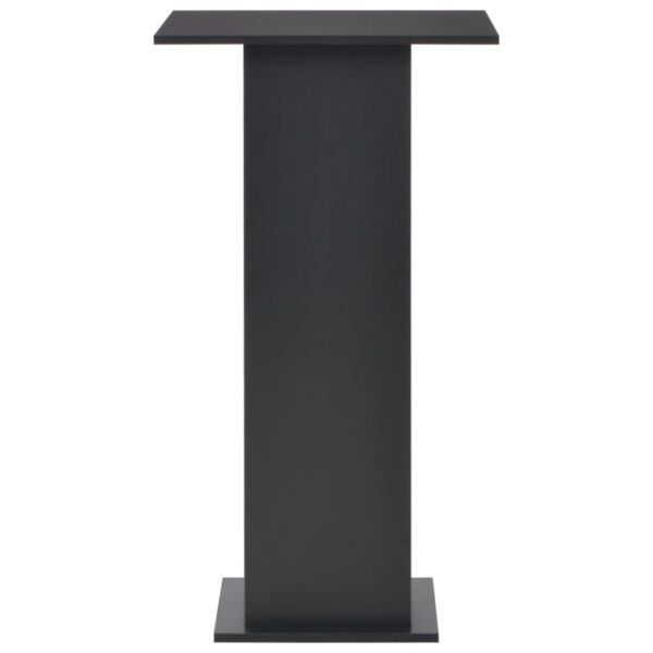 Aplusliving-Bar Table Black 60x60x110 cm