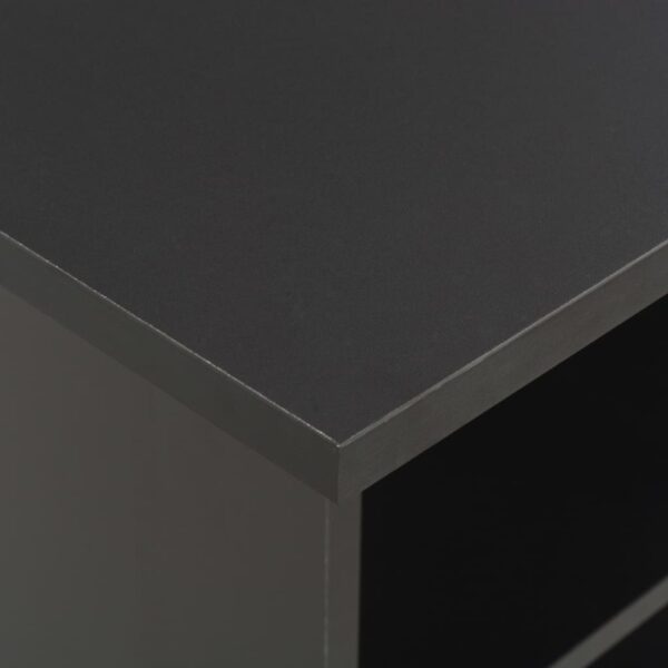 Aplusliving-Bar Table Black 60x60x110 cm