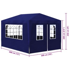 Aplusliving-Party Tent 3x4 m Blue