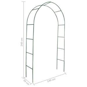Aplusliving-Garden Arch 2 pcs Climbing Plants