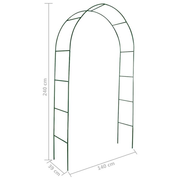 Aplusliving-Garden Arch 2 pcs Climbing Plants