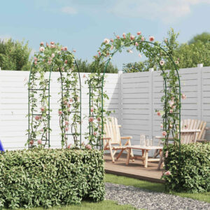 Aplusliving-Garden Arch 2 pcs Climbing Plants