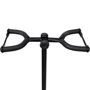 Aplusliving-Adjustable Double Guitar Stand Foldable