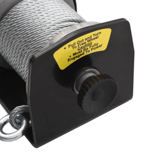 Aplusliving-12 V Electric Winch 907 KG Wire Remote Control