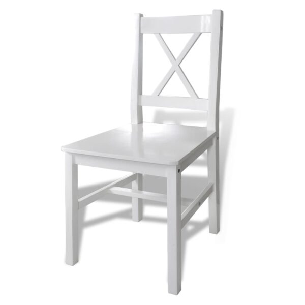 Aplusliving-5 Piece Dining Set White