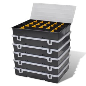 Aplusliving-Storage Box Sort Case 6 pcs