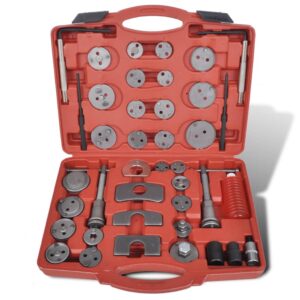 Aplusliving-Brake Caliper Piston Wind Back Tool Kit 40 pcs
