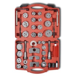Aplusliving-Brake Caliper Piston Wind Back Tool Kit 40 pcs