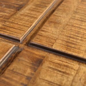 Aplusliving-Coffee Table Brown Square Solid Mango Wood