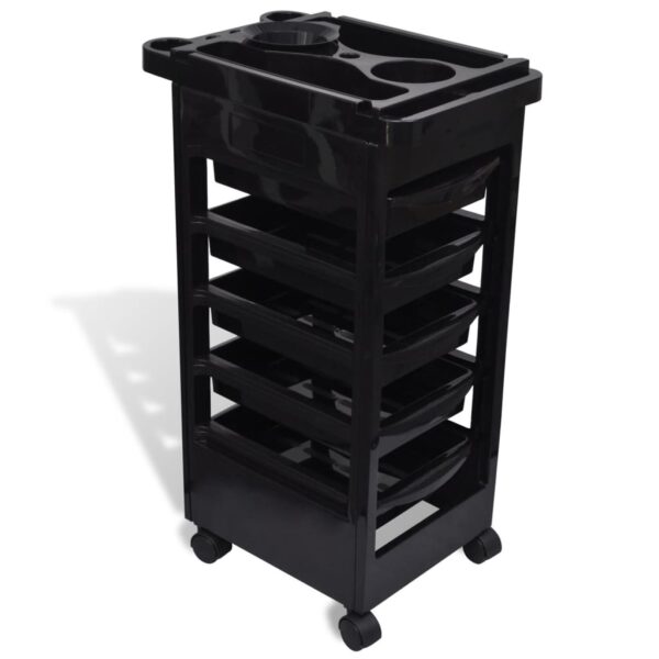 Aplusliving-Hair Salon Plastic Trolley with Wheels