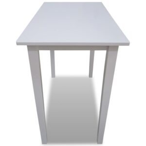 Aplusliving-Wooden Bar Table White