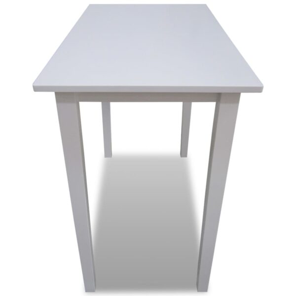 Aplusliving-Wooden Bar Table White