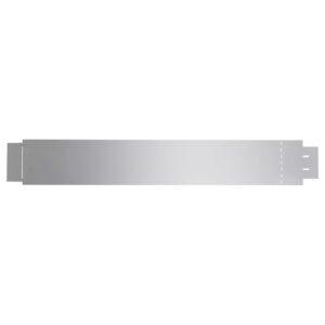 Aplusliving-Set of 20 Flexible Lawn Fence Galvanised Steel 100 x 14 cm