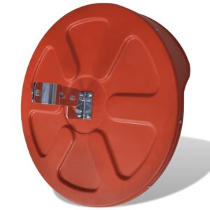 Aplusliving-Convex Traffic Mirror PC Plastic Orange 60 cm
