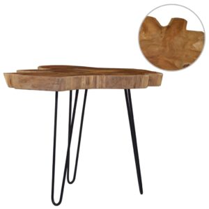 Aplusliving-Coffee Table (60-70)x45 cm Teak Wood